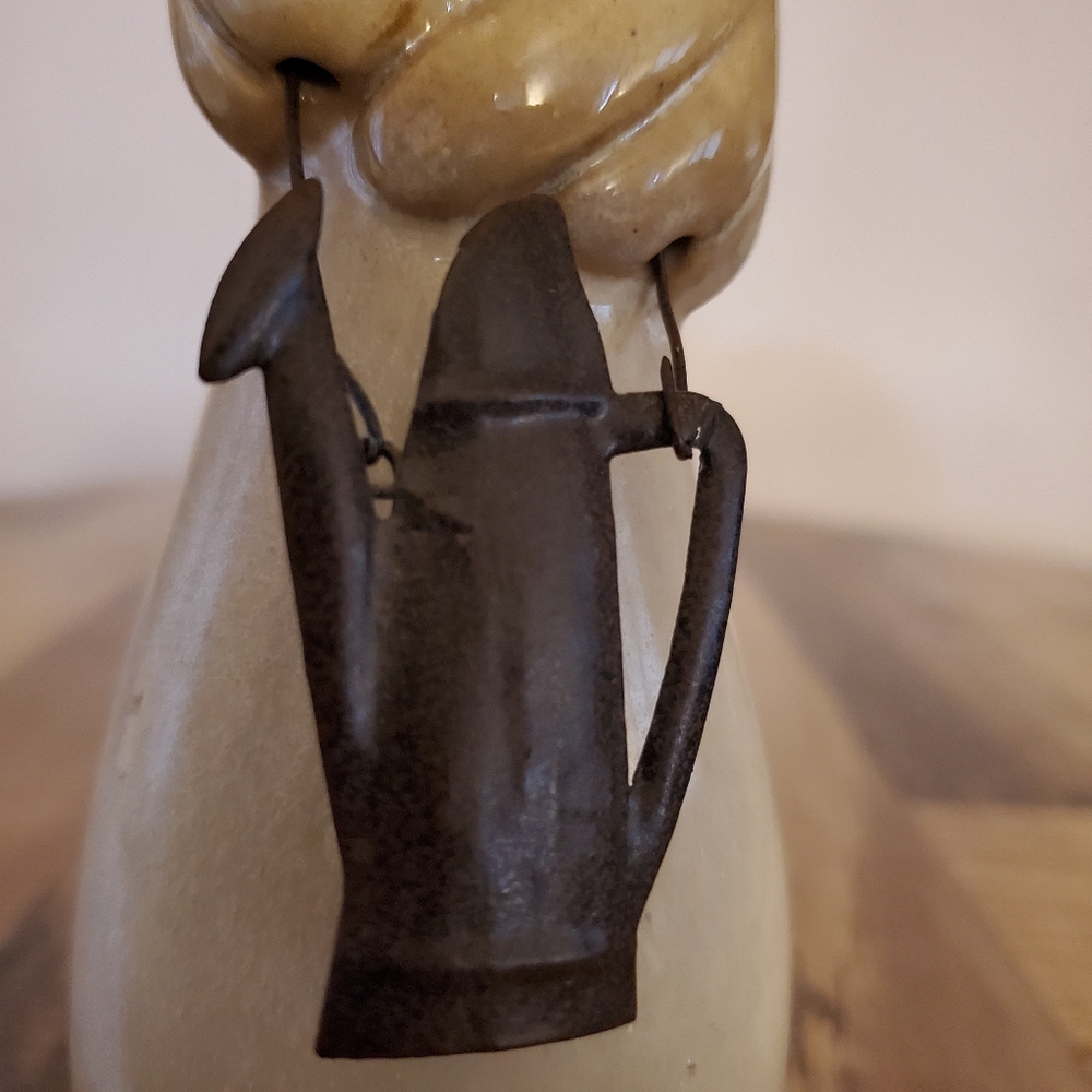 Ceramic Rooster chicken figurine farmhouse country primitive garden home decor - Picture 10 of 16